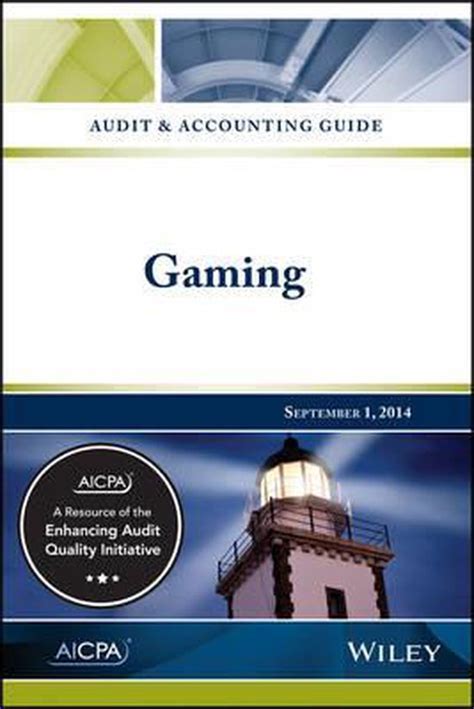 accounting for casinos and gaming|audit guide aicpa casino.